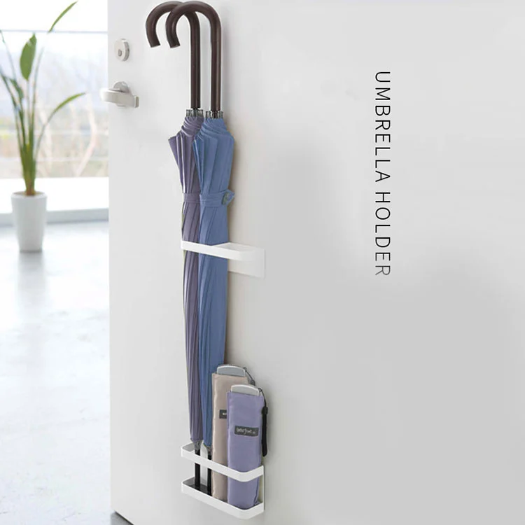 Door Side Corner Standing Waterproof Umbrella Holders
