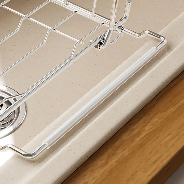 Multifunctional Stainless Steel Sink Draining Rack